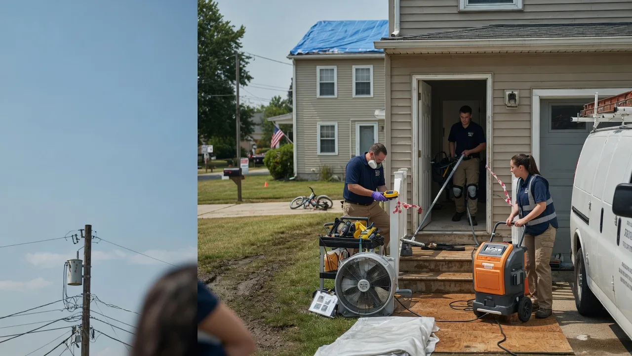 Water Damage Repair in Hillman, MN near me